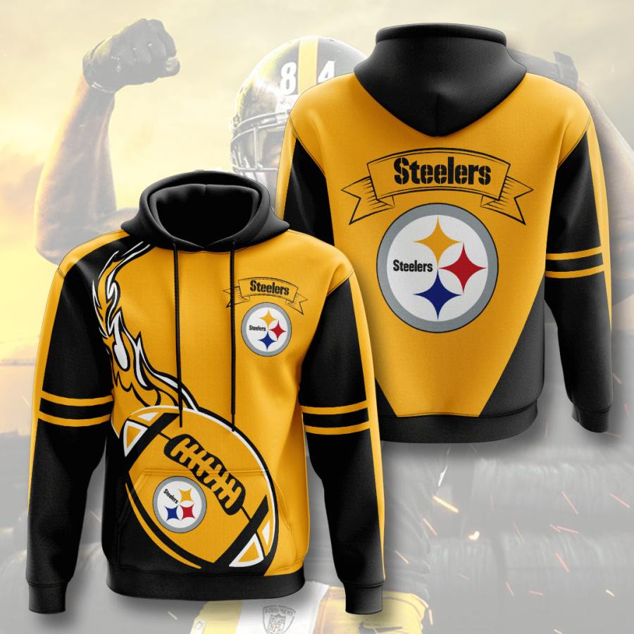 Pittsburgh Steelers 3D All Over Printed Sweatshirt, Hoodie, Zip Hoodie | Nfl Fan Gear For Men, Women