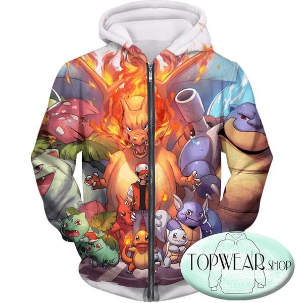 Pokemon 3D All Over Printed Sweatshirt, Hoodie, Zip Hoodie | Special Edition Fan Apparel For Men, Women