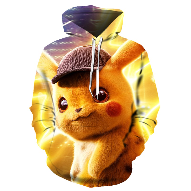 Pokemon Pikachu 3D All Over Printed Sweatshirt, Hoodie, Zip Hoodie | Special Edition Fan Apparel For Men, Women