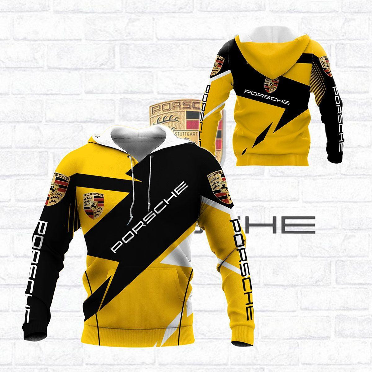Porsche Unisex 3D All Over Printed Sweatshirt, Hoodie, Zip Hoodie | Fan Apparel For Men, Women
