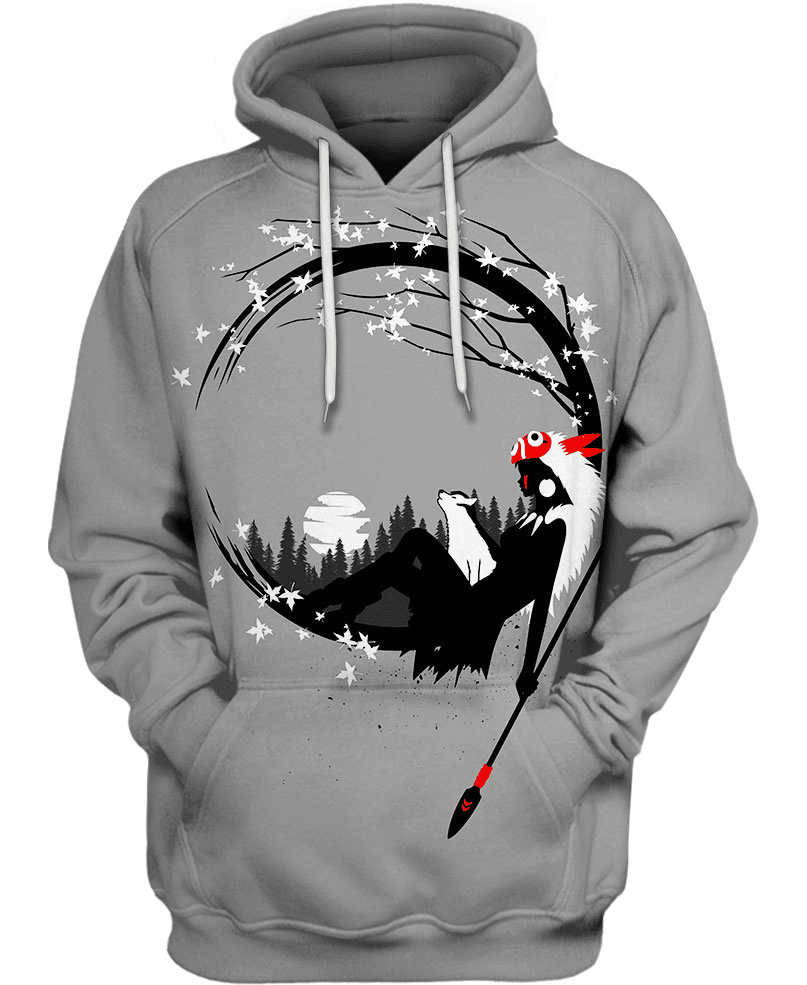 Princess Circle Gray 3D All Over Printed Sweatshirt, Hoodie, Zip Hoodie | Fan Apparel For Men, Women
