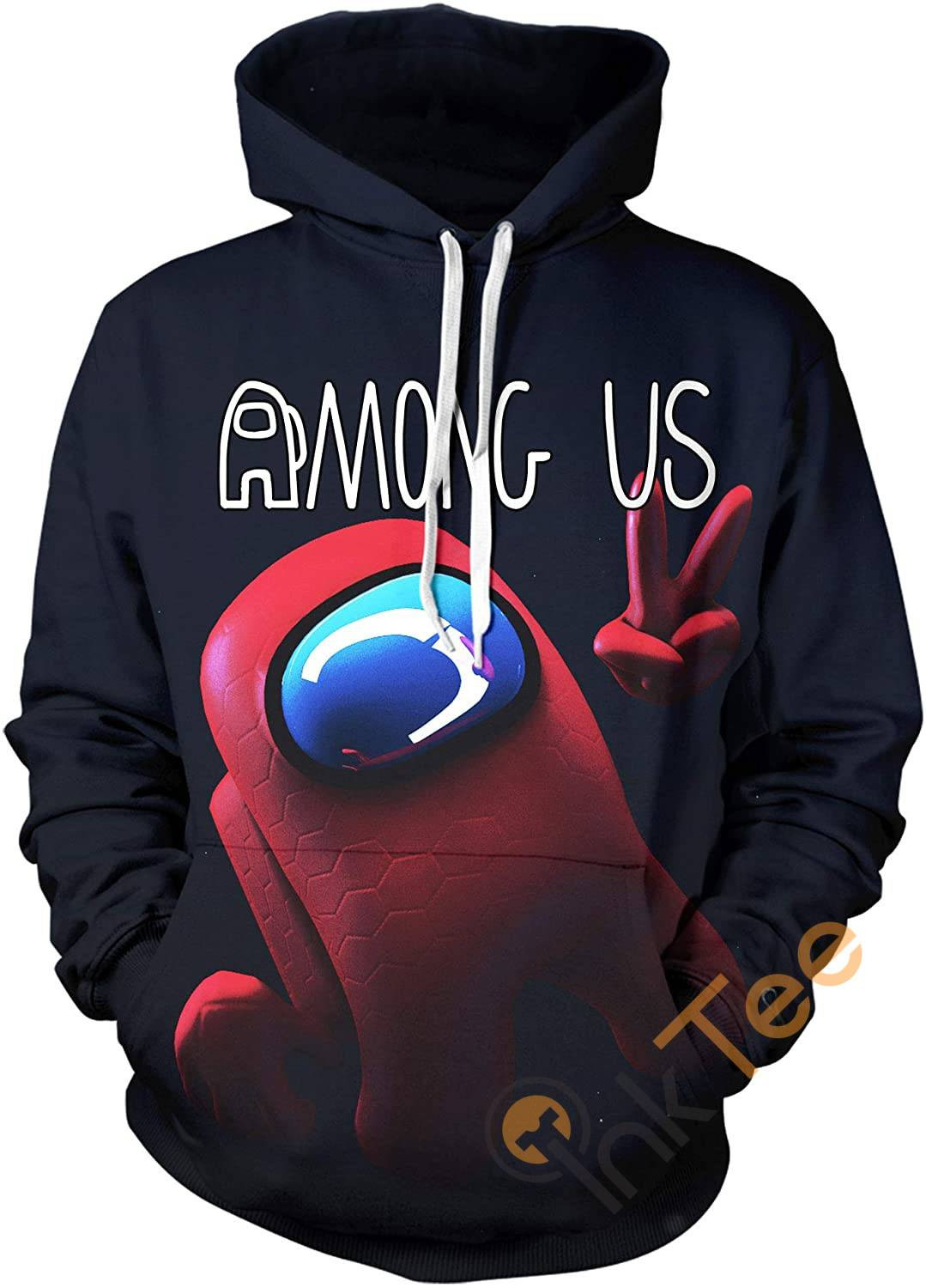 Printed Among Us Sports Street Casual Teen Pullover 3D All Over Printed Sweatshirt, Hoodie, Zip Hoodie | Fan Apparel For Men, Women