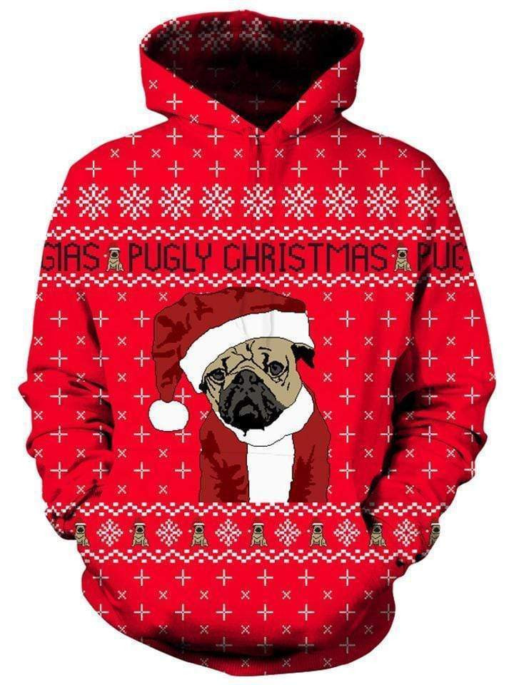 Pug Dog Lover Funny 3D All Over Printed Sweatshirt, Hoodie, Zip Hoodie | Fan Apparel For Men, Women
