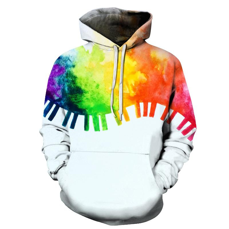 Rainbow 3D All Over Printed Sweatshirt, Hoodie, Zip Hoodie | Fan Apparel For Men, Women