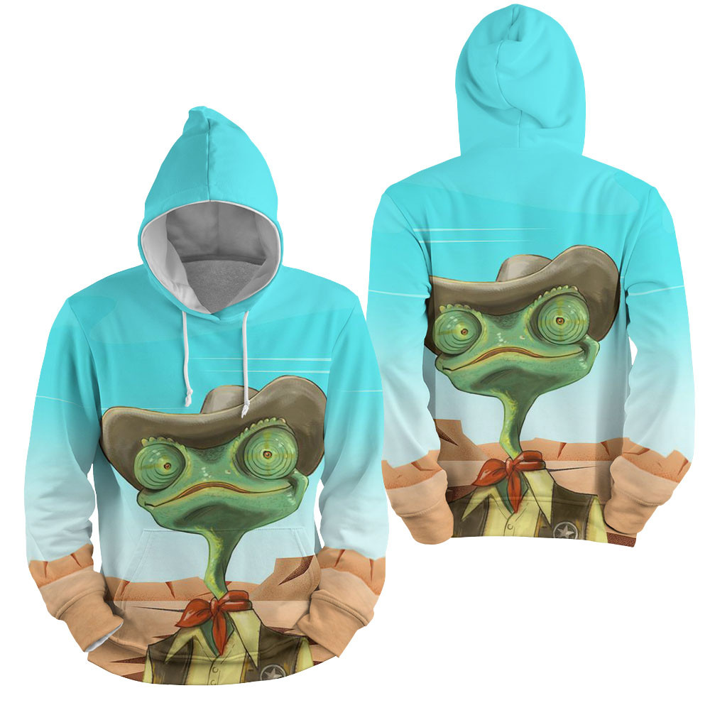 Rango Artistic Portraits 3D All Over Printed Sweatshirt, Hoodie, Zip Hoodie | Fan Apparel For Men, Women