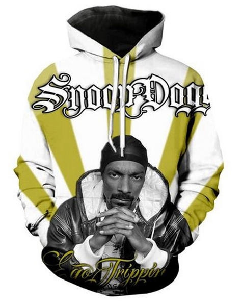 Rapper Singer Snoop Dogg 3D All Over Printed Sweatshirt, Hoodie, Zip Hoodie | Fan Apparel For Men, Women