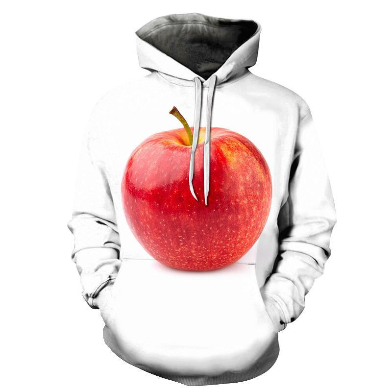 Red Apple 3D All Over Printed Sweatshirt, Hoodie, Zip Hoodie | Fan Apparel For Men, Women