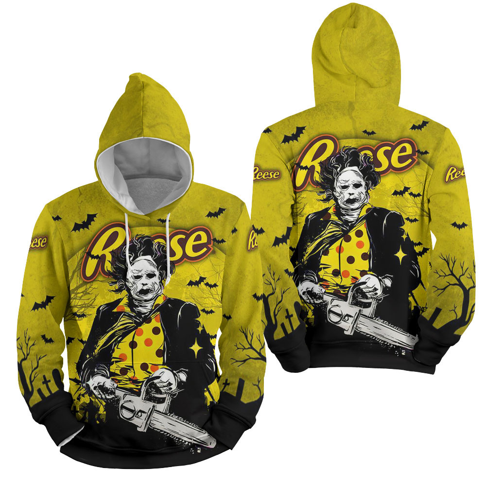 Reese's Horror Halloween 3D All Over Printed Sweatshirt, Hoodie, Zip Hoodie | Special Edition Fan Apparel For Men, Women