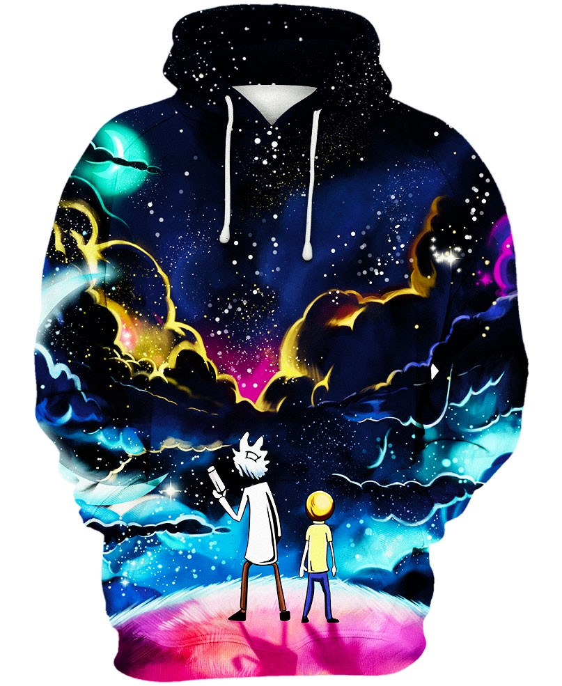Rick And Morty 3D All Over Printed Sweatshirt, Hoodie, Zip Hoodie | Fan Apparel For Men, Women