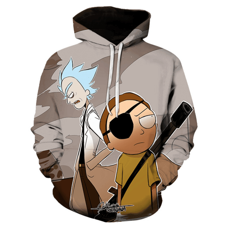 Rick And Morty 3D All Over Printed Sweatshirt, Hoodie, Zip Hoodie | Fan Apparel For Men, Women