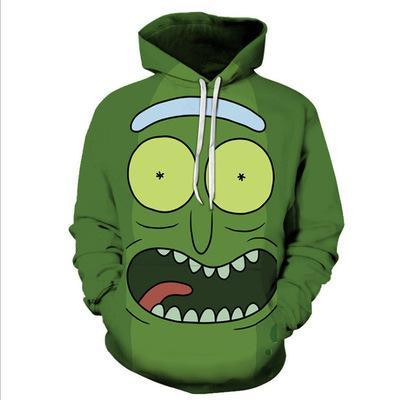Rick And Morty 3D All Over Printed Sweatshirt, Hoodie, Zip Hoodie | Fan Apparel For Men, Women