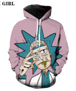 Rick And Morty 3D All Over Printed Sweatshirt, Hoodie, Zip Hoodie | Fan Apparel For Men, Women