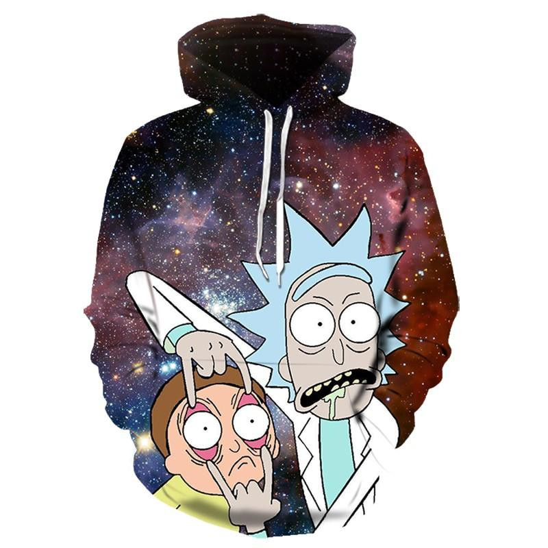 Rick And Morty Pilot For Unisex 3D All Over Printed Sweatshirt, Hoodie, Zip Hoodie | Fan Apparel For Men, Women