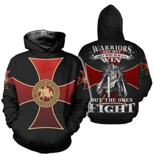 Rider Warriors Quote 3D All Over Printed Hoodie, Sweatshirt & Zip Hoodie | Inspirational Apparel For Men & Women