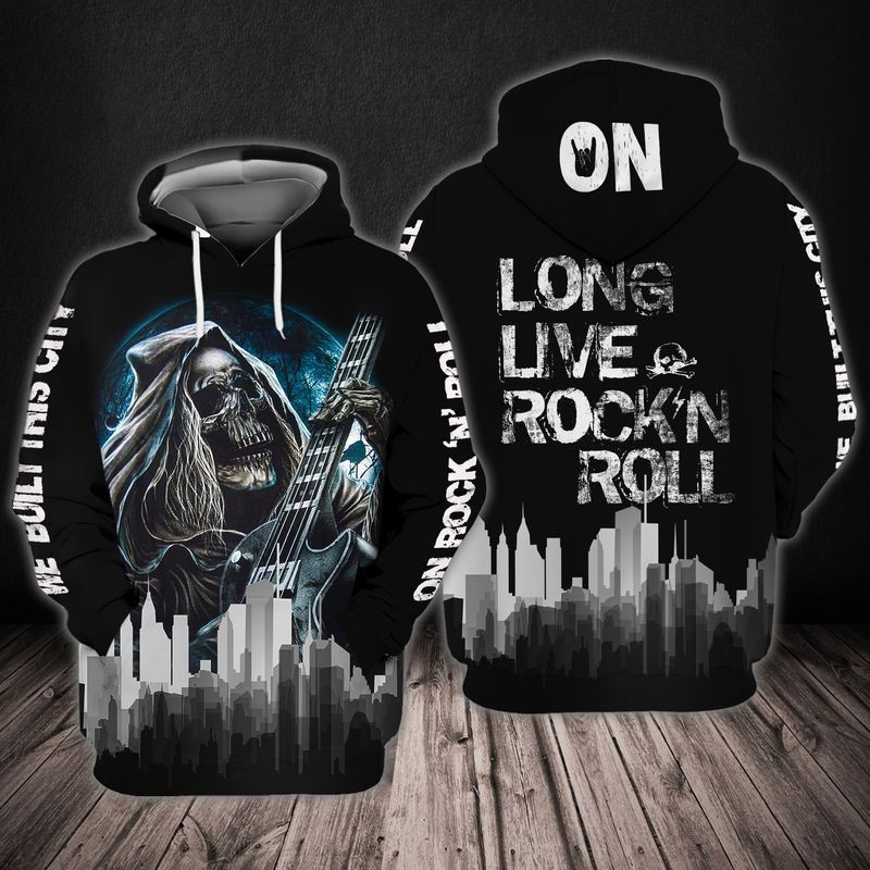 Rock N Roll 3D All Over Printed Sweatshirt, Hoodie, Zip Hoodie | Fan Apparel For Men, Women