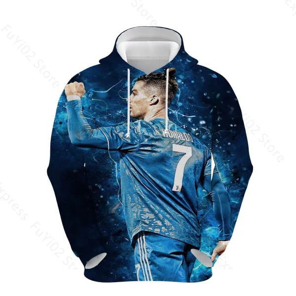 Ronaldo For Unisex 3D All Over Printed Sweatshirt, Hoodie, Zip Hoodie | Fan Apparel For Men, Women