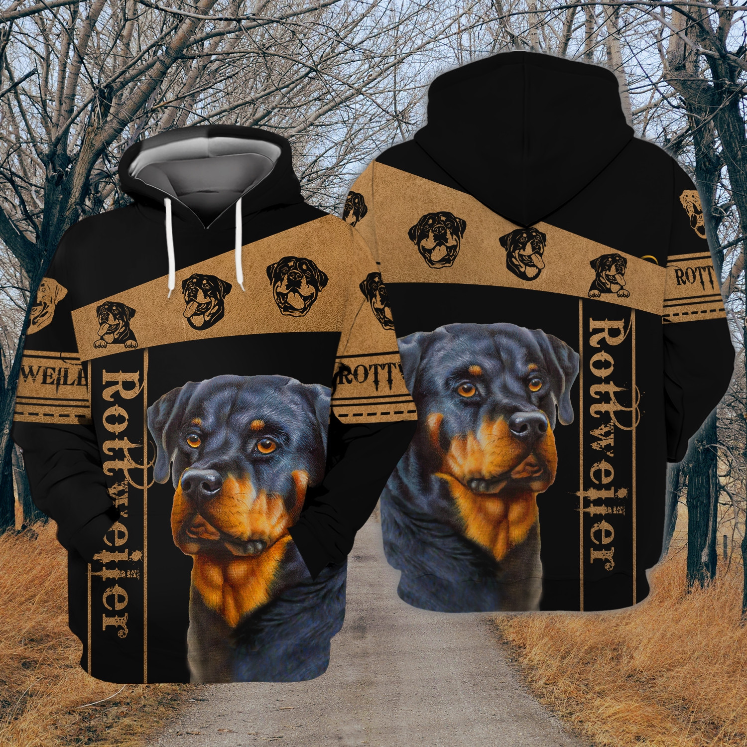 Rottweiler Dog 3D All Over Printed Sweatshirt, Hoodie, Zip Hoodie | Fan Apparel For Men, Women