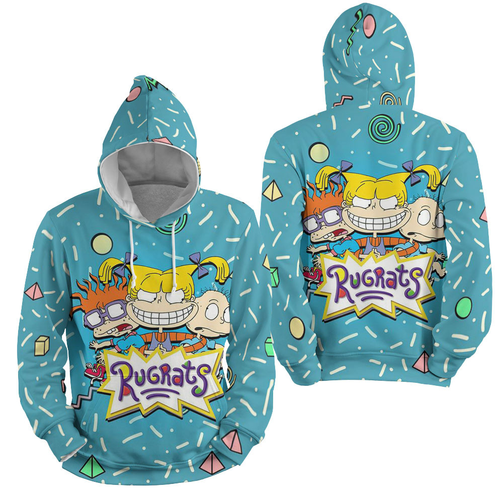 Rugrats Angelica Pickles 3D All Over Printed Sweatshirt, Hoodie, Zip Hoodie | Fan Apparel For Men, Women