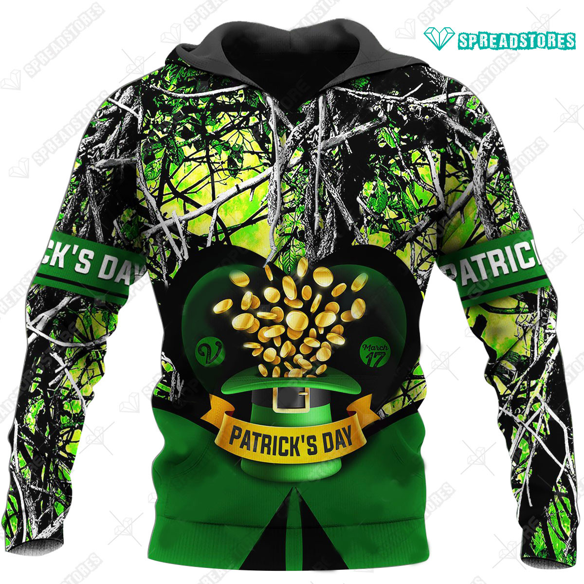 Saint Patrick's Day 3D All Over Printed Sweatshirt, Hoodie, Zip Hoodie | Fan Apparel For Men, Women