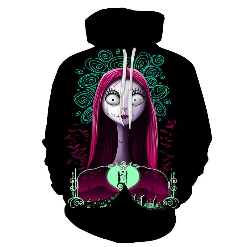 Sally The Nightmare Before Christmas 3D All Over Printed Sweatshirt, Hoodie, Zip Hoodie | Fan Apparel For Men, Women