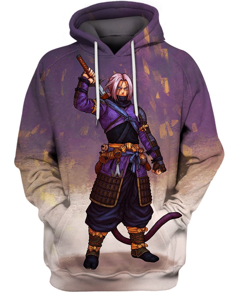 Samurai Trunks 3D All Over Printed Sweatshirt, Hoodie, Zip Hoodie | Fan Apparel For Men, Women