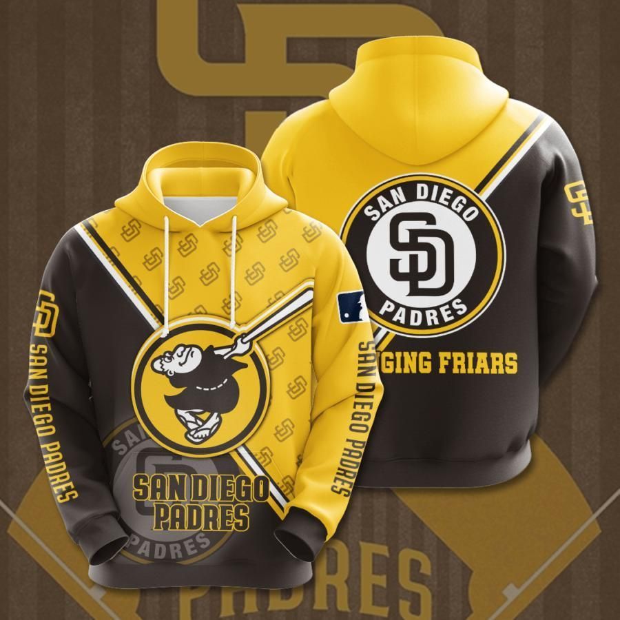San Diego Padres 3D All Over Printed Sweatshirt, Hoodie, Zip Hoodie | Mlb Fan Gear For Men, Women