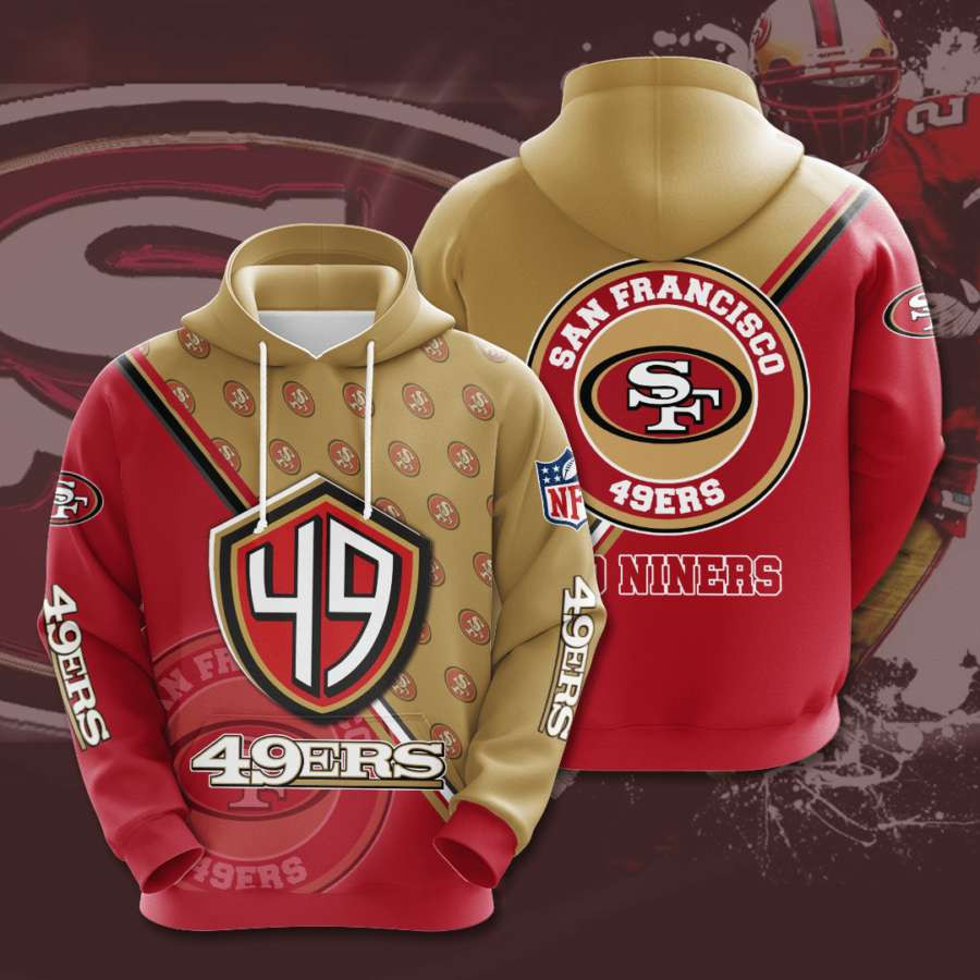 San Francisco 49ers 3D All Over Printed Sweatshirt, Hoodie, Zip Hoodie | Nfl Fan Gear For Men, Women