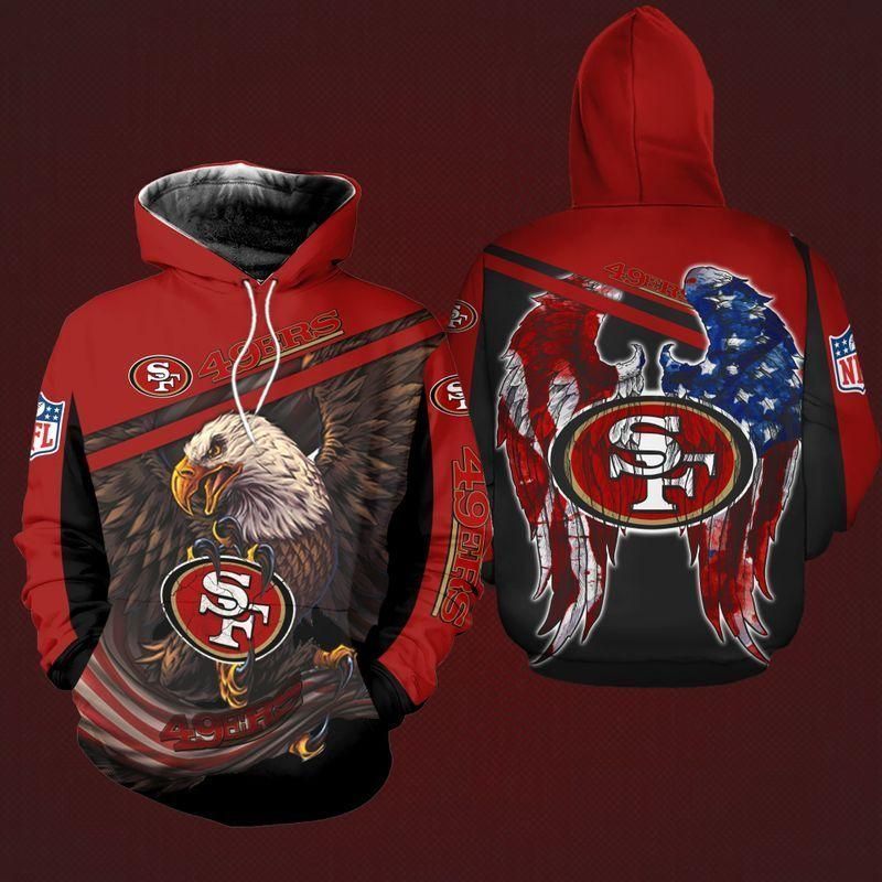 San Francisco 49ers 3D All Over Printed Sweatshirt, Hoodie, Zip Hoodie | Nfl Fan Gear For Men, Women