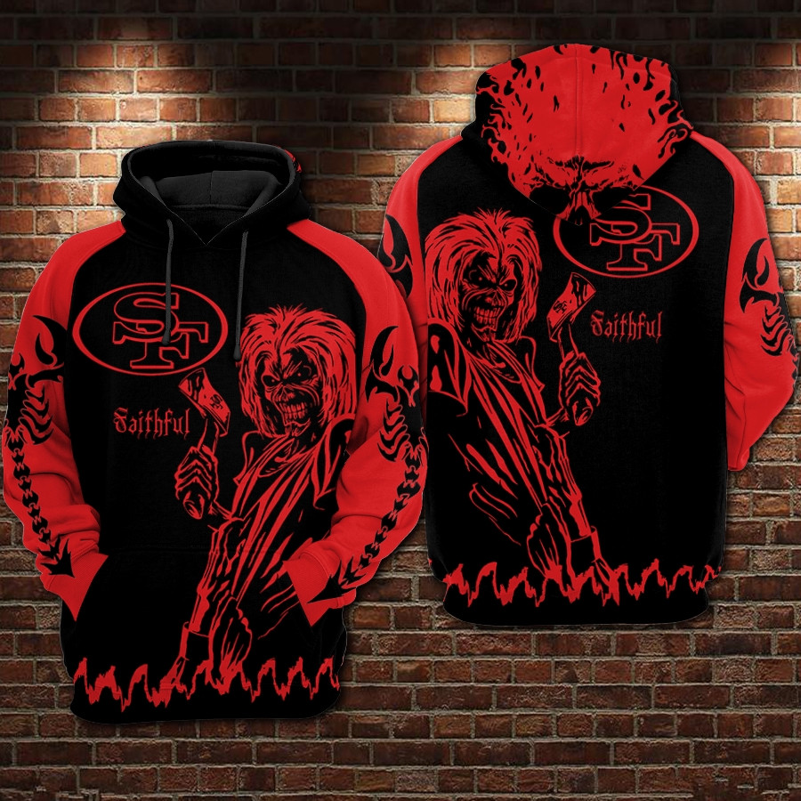 San Francisco 49ers 3D All Over Printed Sweatshirt, Hoodie, Zip Hoodie | Nfl Fan Gear For Men, Women