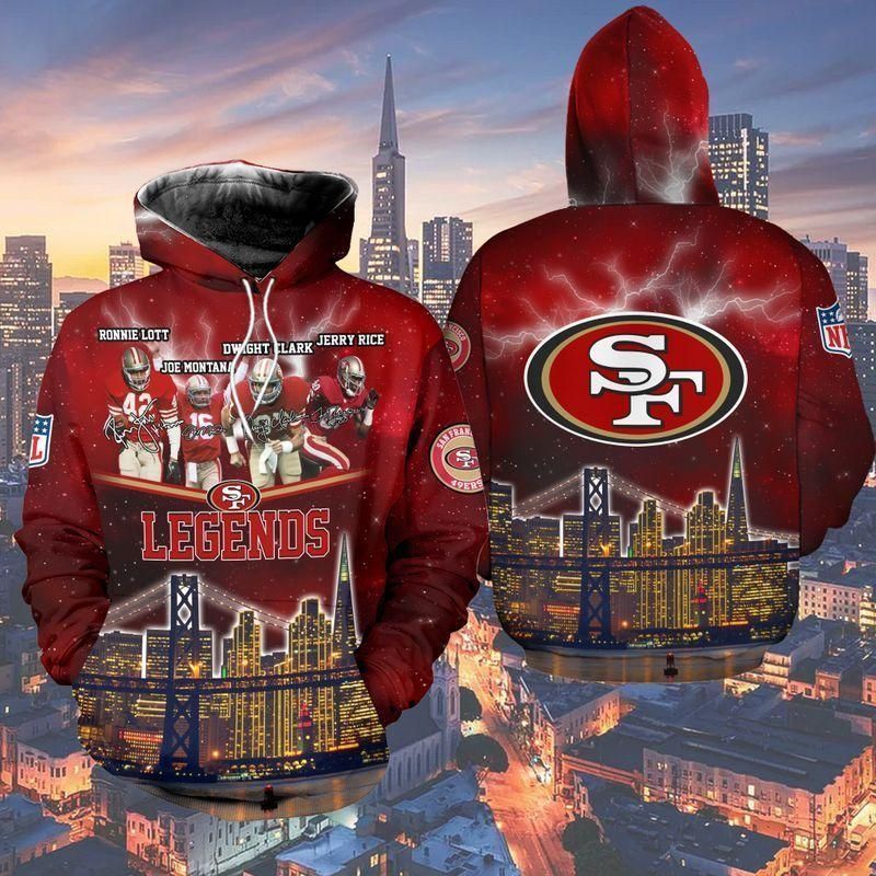 San Francisco 49ers 3D All Over Printed Sweatshirt, Hoodie, Zip Hoodie | Nfl Fan Gear For Men, Women