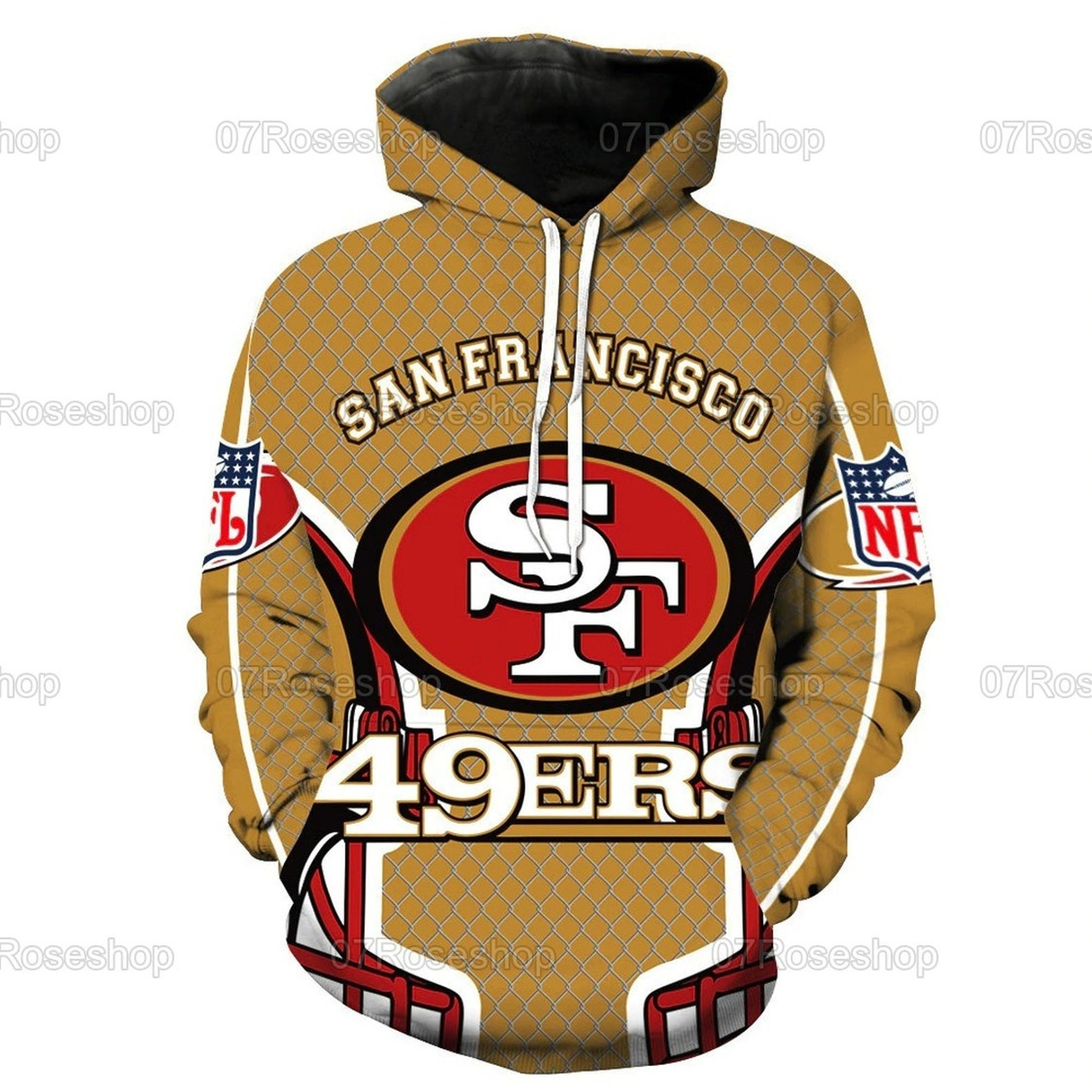 San Francisco 49ers Nfl 3D All Over Printed Sweatshirt, Hoodie, Zip Hoodie | Nfl Fan Gear For Men, Women