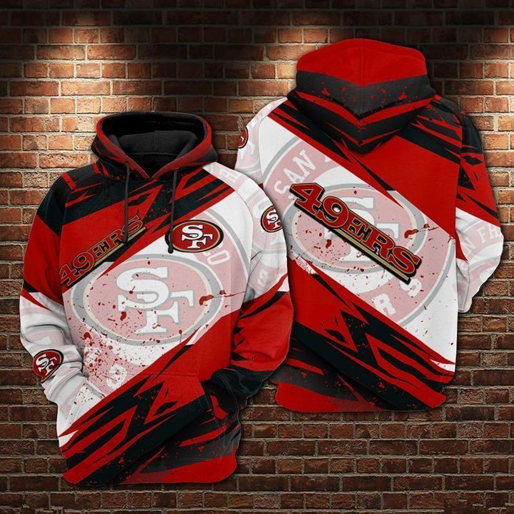 San Francisco 49erss 3D All Over Printed Sweatshirt, Hoodie, Zip Hoodie | Fan Apparel For Men, Women