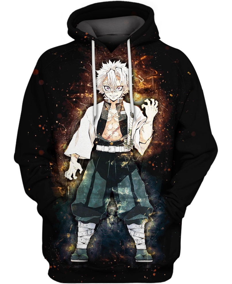 Sanemi Shinazugawa 3D All Over Printed Sweatshirt, Hoodie, Zip Hoodie | Fan Apparel For Men, Women