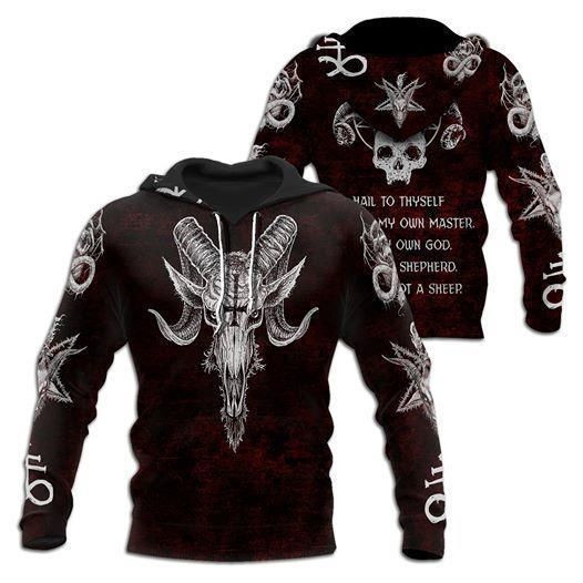 Satanic Tribal Unisex 3D All Over Printed Sweatshirt, Hoodie, Zip Hoodie | Fan Apparel For Men, Women