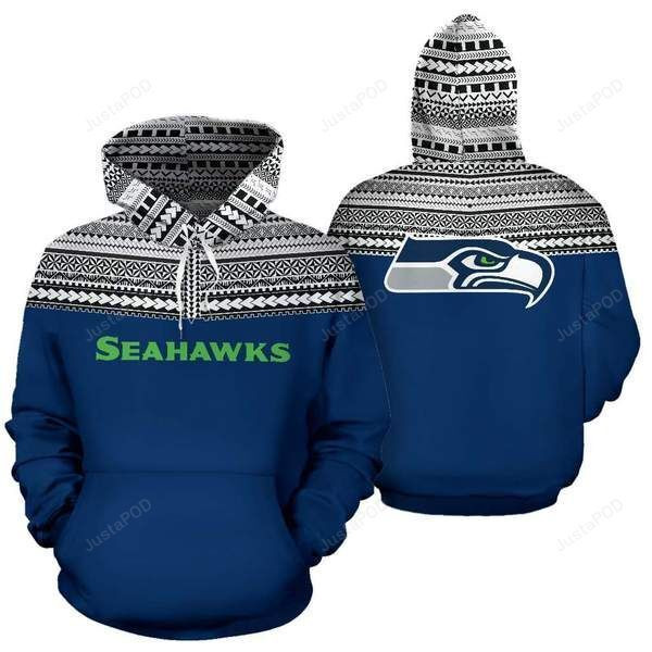 Seattle Seahawks Ncaa 3D All Over Printed Sweatshirt, Hoodie, Zip Hoodie | Fan Apparel For Men, Women