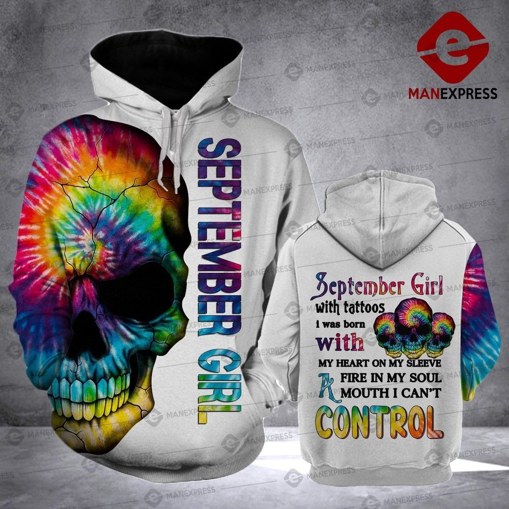 September Girl 3D All Over Printed Sweatshirt, Hoodie, Zip Hoodie | Fan Apparel For Men, Women