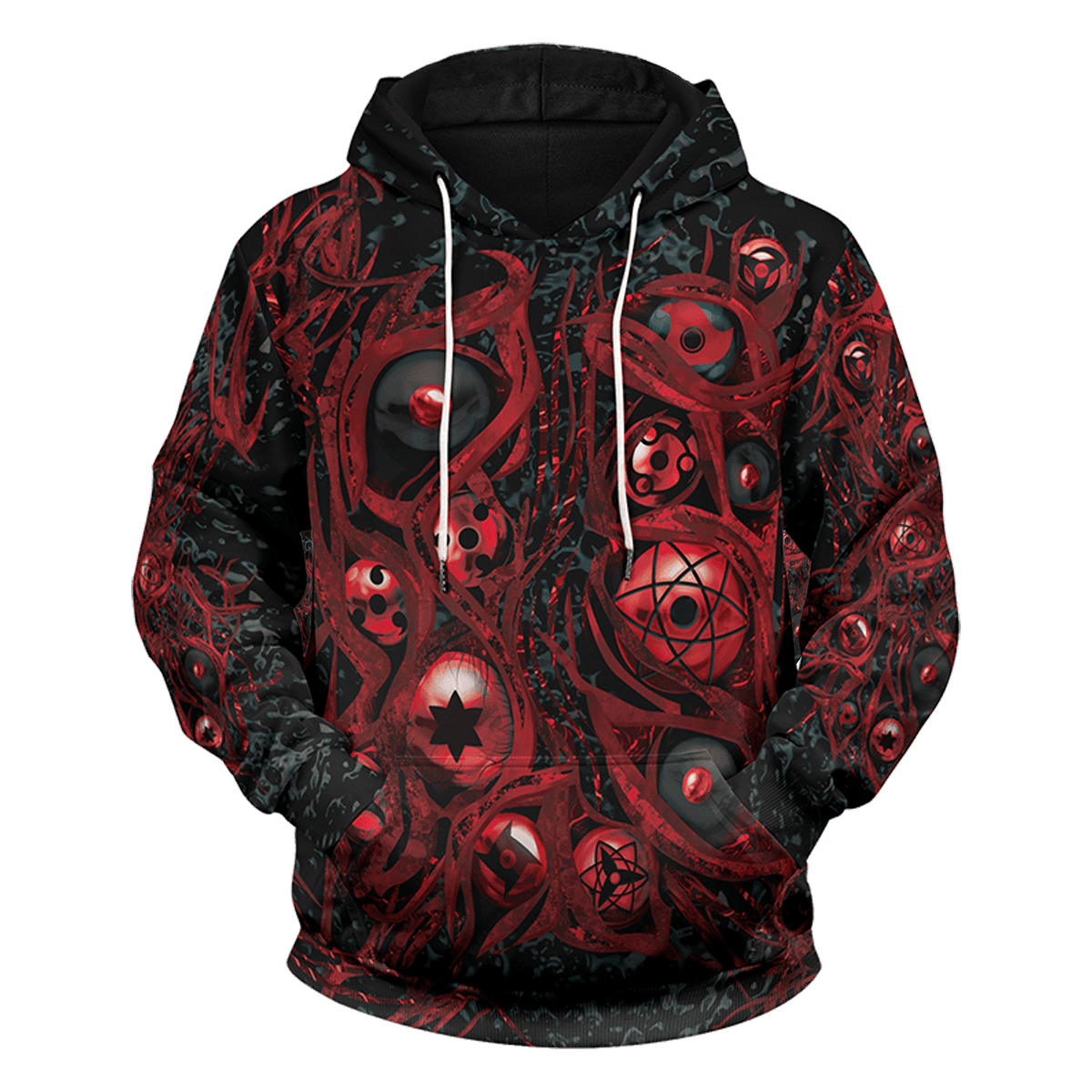 Sharingan Eyes Unisex 3D All Over Printed Sweatshirt, Hoodie, Zip Hoodie | Fan Apparel For Men, Women