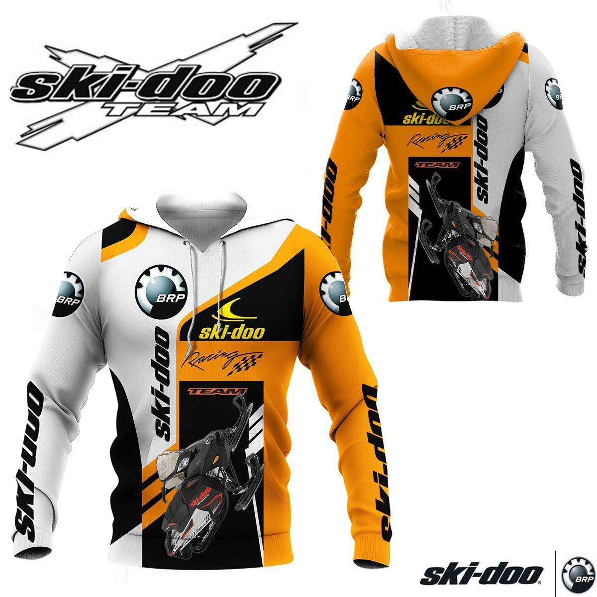Ski-doo Racing Team 3D All Over Printed Sweatshirt, Hoodie, Zip Hoodie | Fan Apparel For Men, Women
