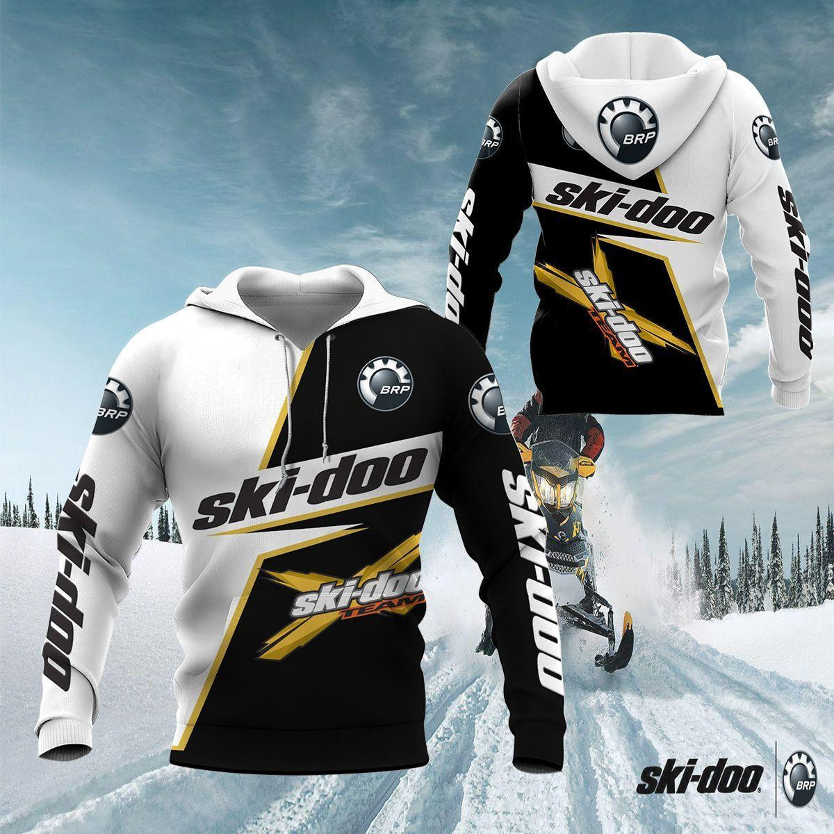 Ski-doo Racing Team 3D All Over Printed Sweatshirt, Hoodie, Zip Hoodie | Fan Apparel For Men, Women