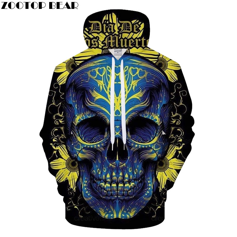 Skull 3D All Over Printed Sweatshirt, Hoodie, Zip Hoodie | Special Edition Fan Apparel For Men, Women