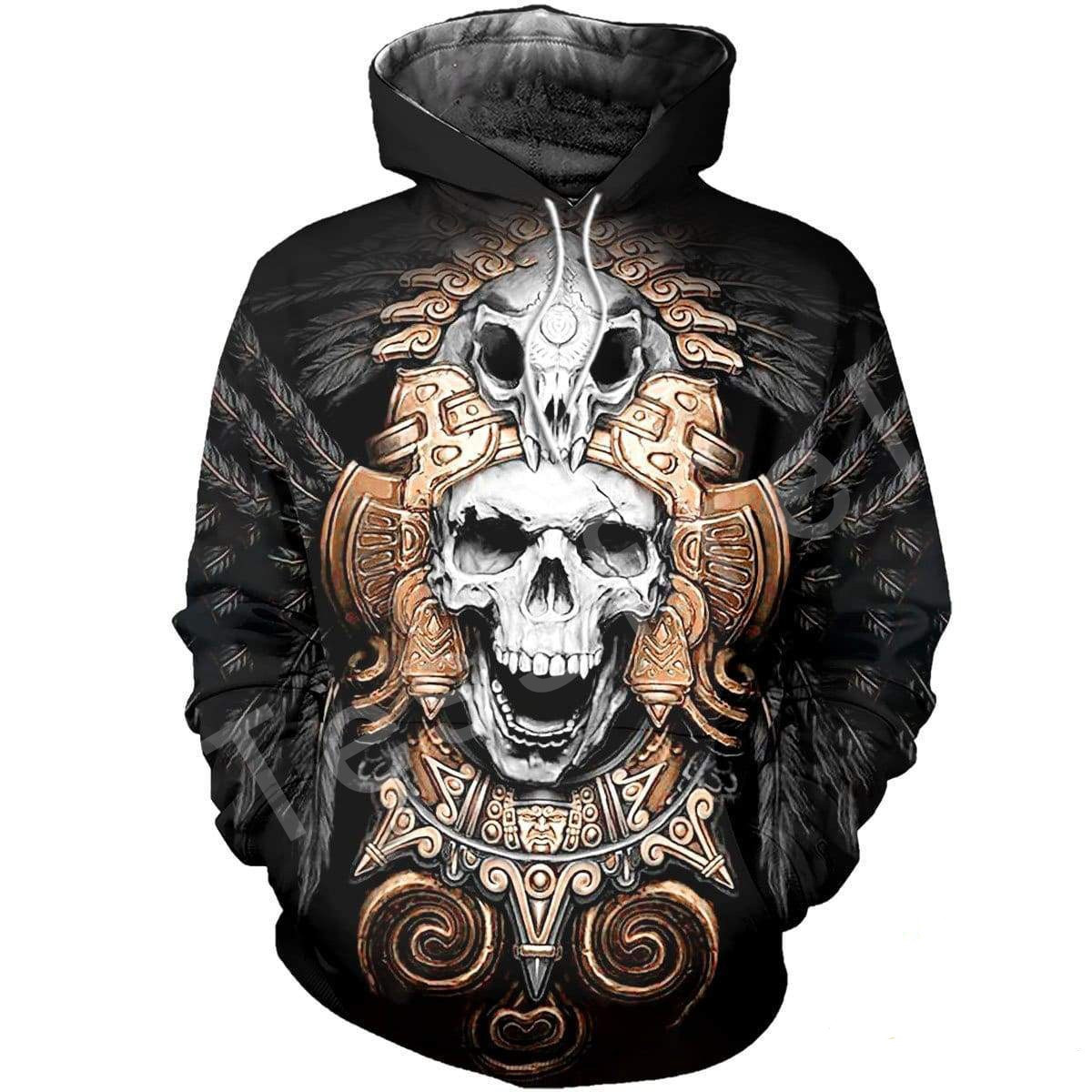 Skull Art 3D All Over Printed Sweatshirt, Hoodie, Zip Hoodie | Special Edition Fan Apparel For Men, Women