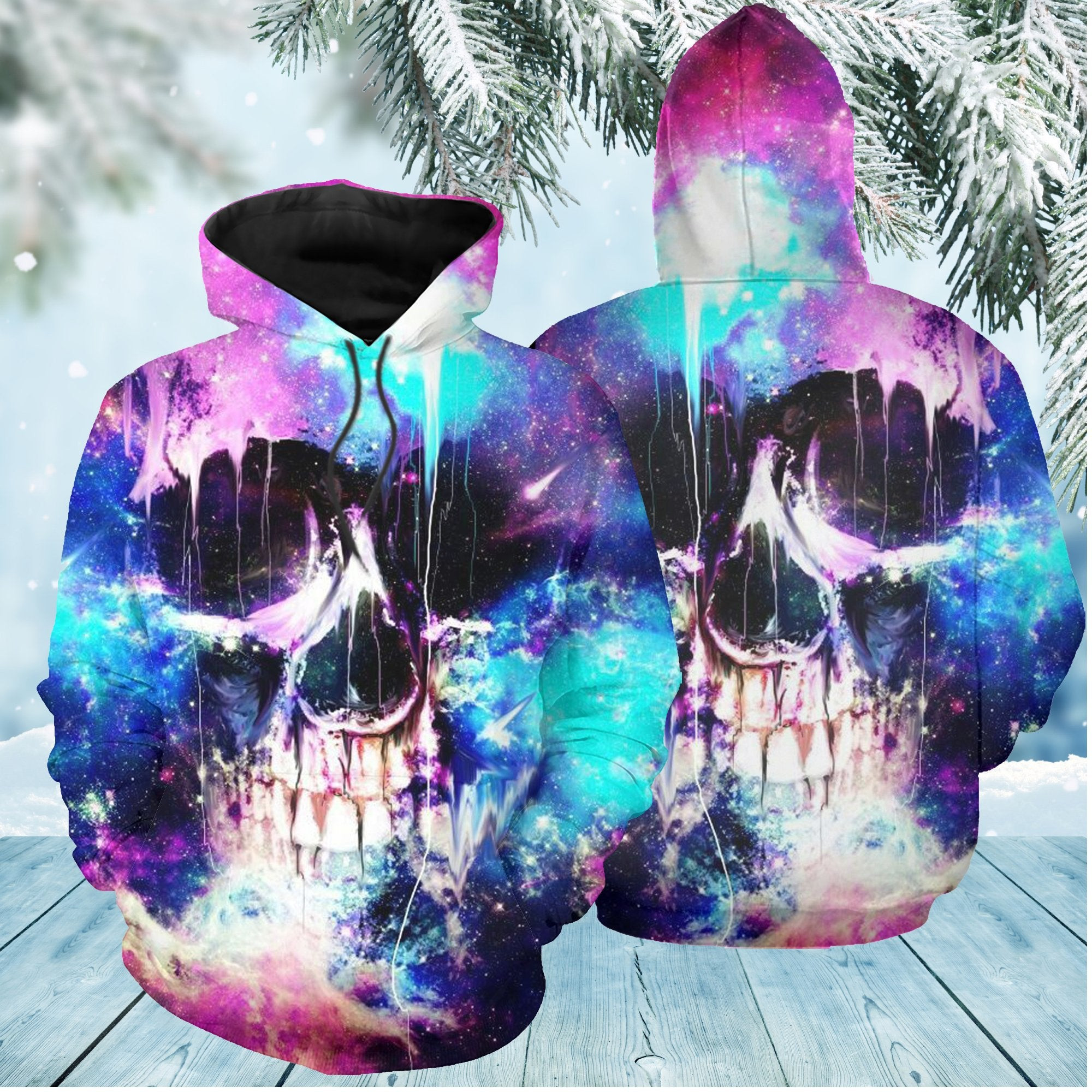 Skull Edm Lightening 3D All Over Printed Sweatshirt, Hoodie, Zip Hoodie | Special Edition Fan Apparel For Men, Women