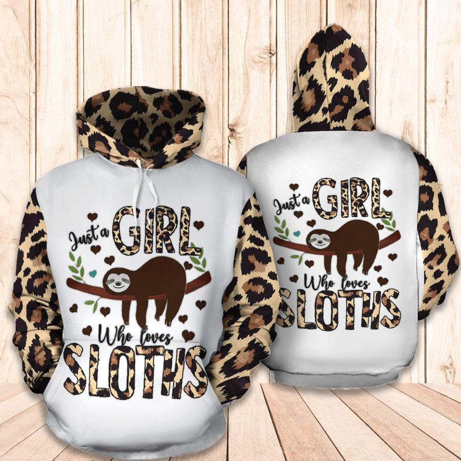 Sloth Unisex 3D All Over Printed Sweatshirt, Hoodie, Zip Hoodie | Fan Apparel For Men, Women