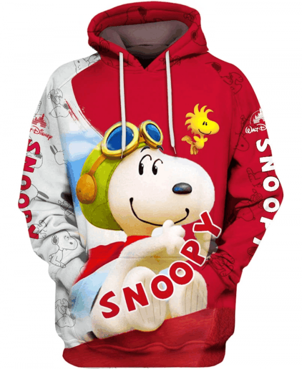 Snoopy 3D All Over Printed Sweatshirt, Hoodie, Zip Hoodie | Special Edition Fan Apparel For Men, Women