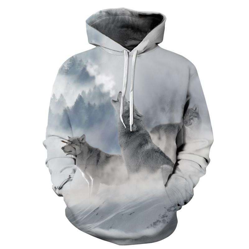 Snow Wolfs 3D All Over Printed Sweatshirt, Hoodie, Zip Hoodie | Fan Apparel For Men, Women