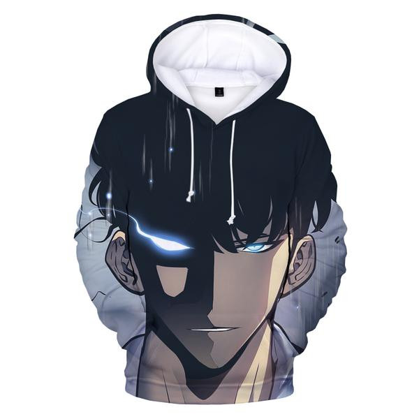 Solo Leveling Sung Jin Woo 3D All Over Printed Sweatshirt, Hoodie, Zip Hoodie | Fan Apparel For Men, Women