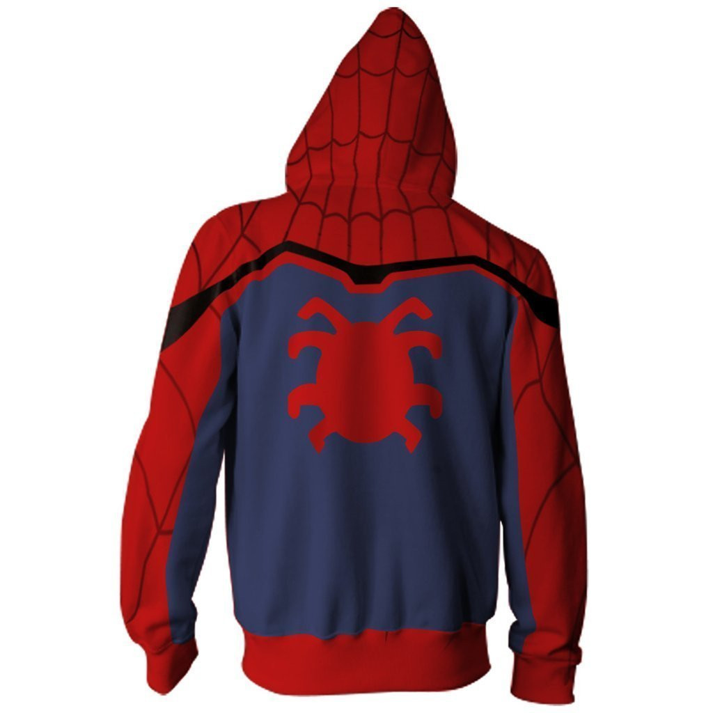 Spiderman 3D All Over Printed Sweatshirt, Hoodie, Zip Hoodie | Fan Apparel For Men, Women