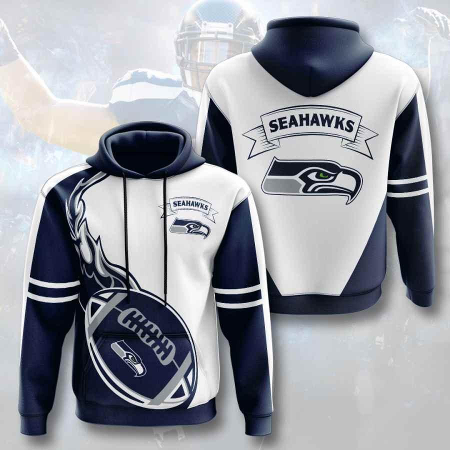 Sports American Football Nfl Seattle Seahawks 3D All Over Printed Sweatshirt, Hoodie, Zip Hoodie | Fan Apparel For Men, Women
