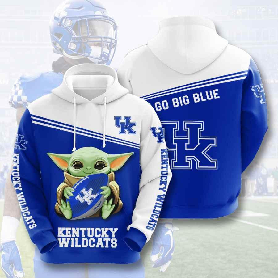 Sports American Ncaaf Kentucky Wildcats Usa 3D All Over Printed Sweatshirt, Hoodie, Zip Hoodie | Ncaa Fan Gear For Men, Women