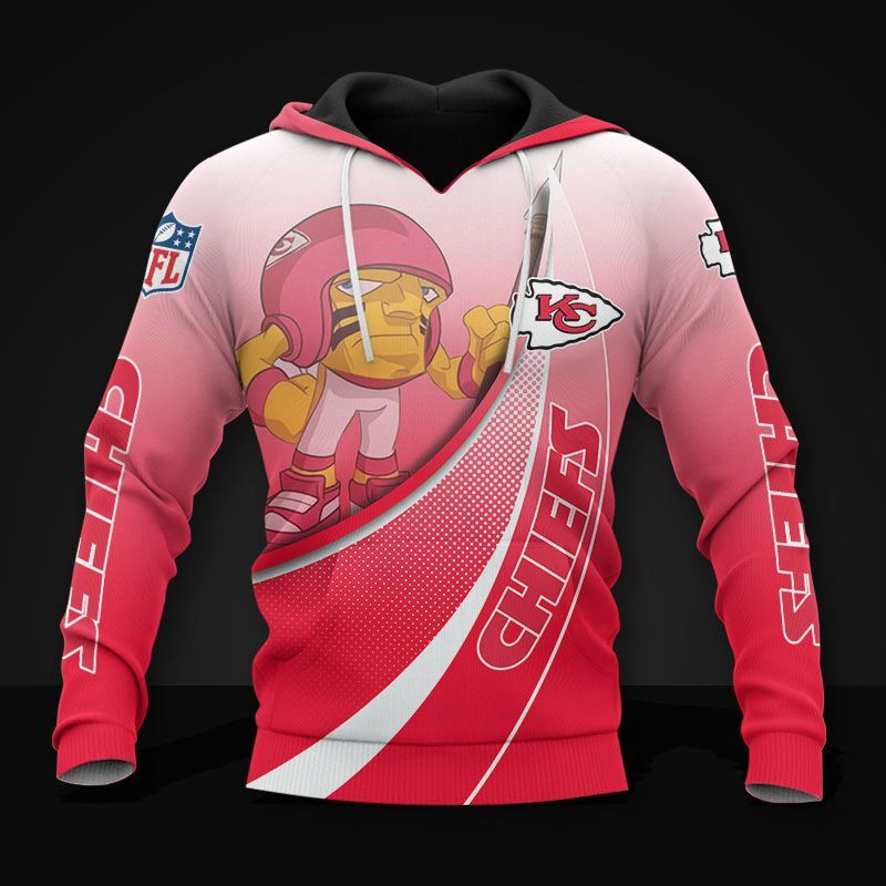 Sports Kansas City Chiefs Rush Zone 3D All Over Printed Sweatshirt, Hoodie, Zip Hoodie | Nfl Fan Gear For Men, Women